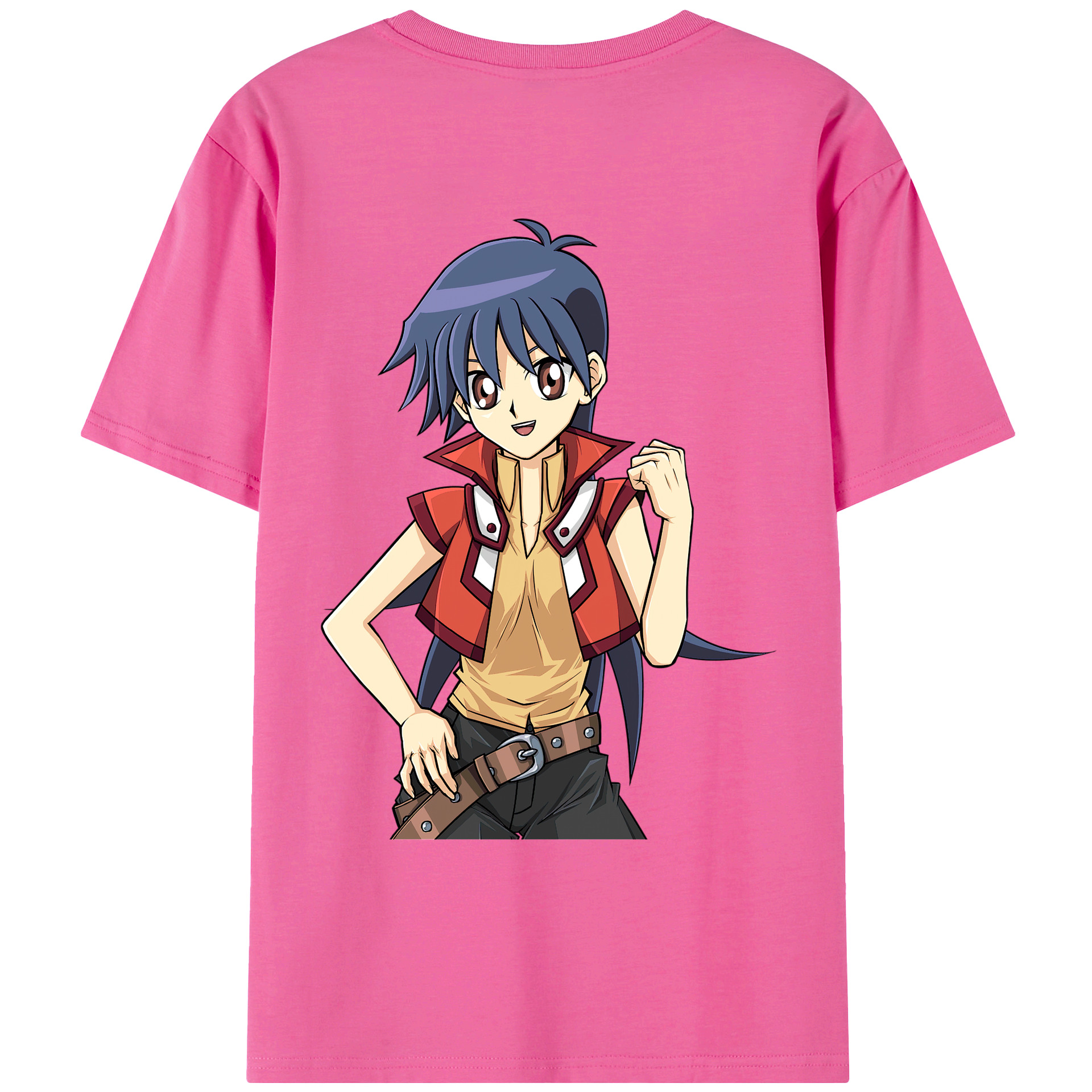 遊☆戯☆王 Yu-Gi-Oh! レディース半袖Tシャツ(バックプリント)